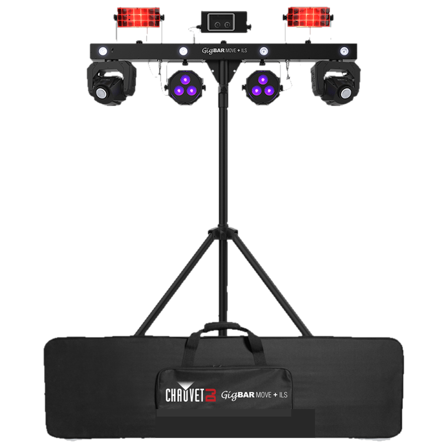 Chauvet DJ GigBAR Move + ILS, barre d'effets lumineux sur pied, location Soundcall