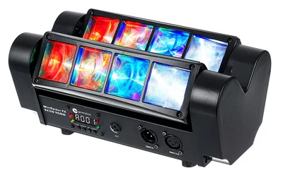 Fun Generation MiniSpider FX 8x3W RGB — Double moving bar 8 faisceaux
