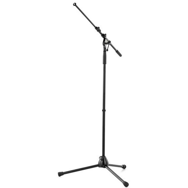 Pied de micro K&M 210/9 Black — Perche télescopique pro