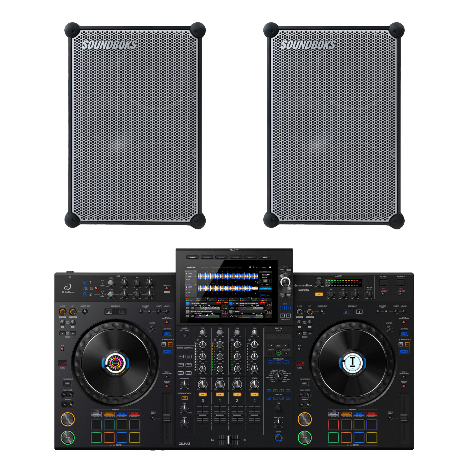 PACK DEEJAY ESSENTIEL AZ - Pioneer XDJ-AZ + 2x Soundboks 4 - Location Soundcall