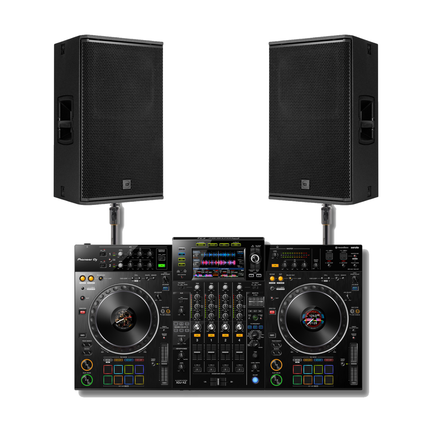 PACK DJ NX PREMIUM - 2x RCF NX 945-A + régie Pioneer