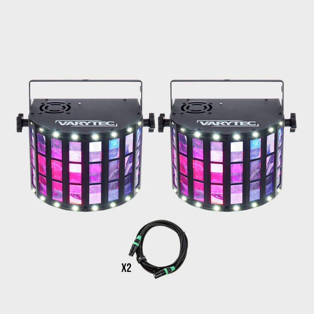 Pack Éclairage 2x Varytec Derby