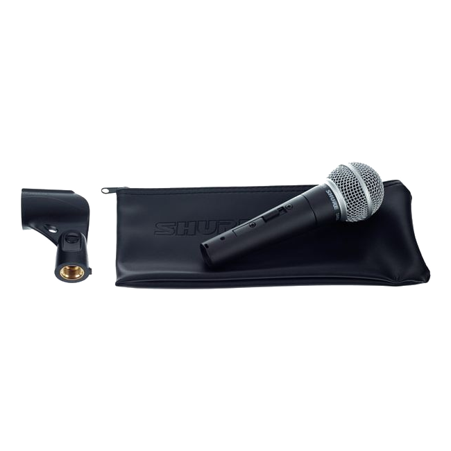 Location Shure SM58S pince et housse - Soundcall