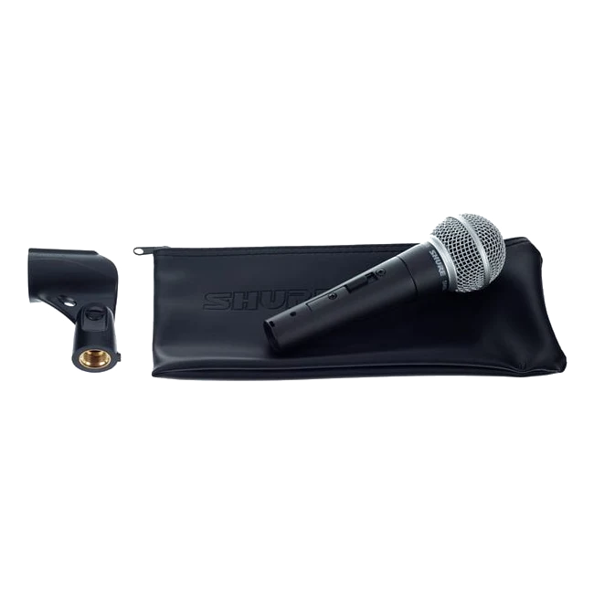 Location Shure SM58S pince et housse - Soundcall