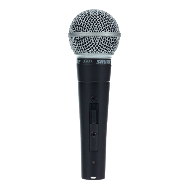 Shure SM58S micro filaire XLR pro