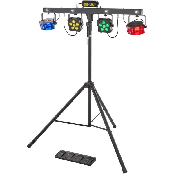 Stairville LED BossFx-1 Pro Bundle Complete — Pack lumière DJ tout-en-un
