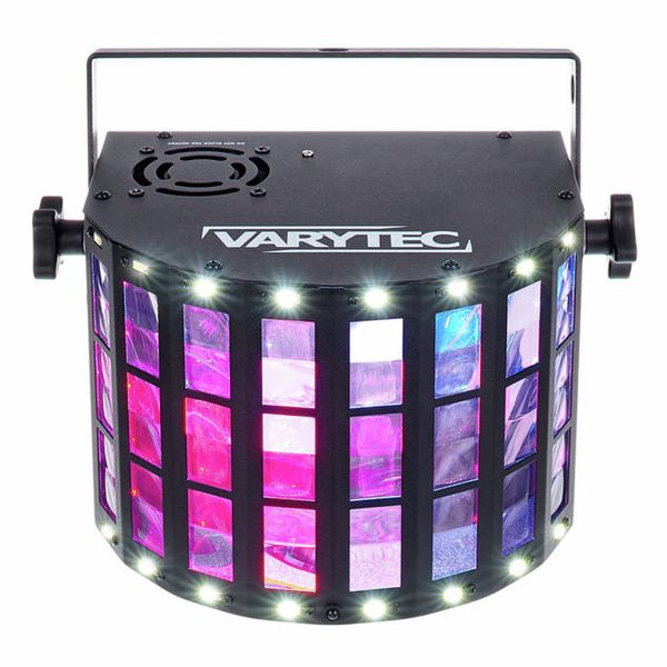Varytec LED Derby ST incl. IR Remote — Derby RGBW + strobe blanc